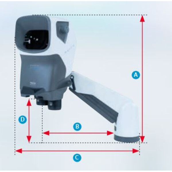 Vision Engineering Stereomikroskopem MANTIS ERGO z „uniwersalnym statywem Verso” (bez obiektywów) SMR200