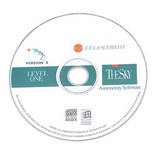 Celestron Oprogramowanie CD-ROM 'The Sky', Level 1