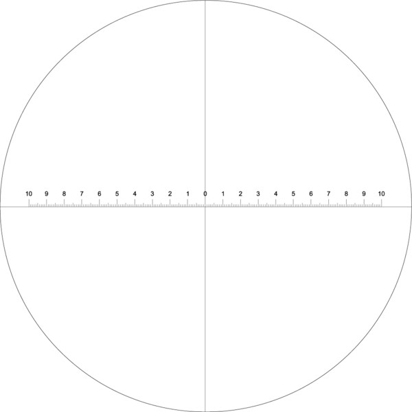 Levenhuk Szkiełko mikroskopowe do kalibrowania Lupy stereo CSS1