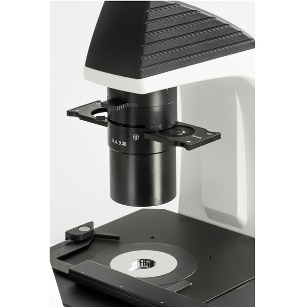 Kern OCM 166, FL, PH, trino, odwrócony, stały Kondensor N.A.-0,3, 10x-40x, 30W LED, Al, 100W HBO, Dl