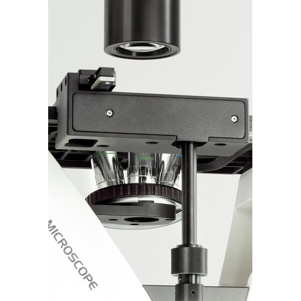 Kern Mikroskop odwrócony OCM 167, FL, PH, trino, Abbe N.A. -0,3 Kondensor stały, 10x-40x, Al, Dl, 5W LED