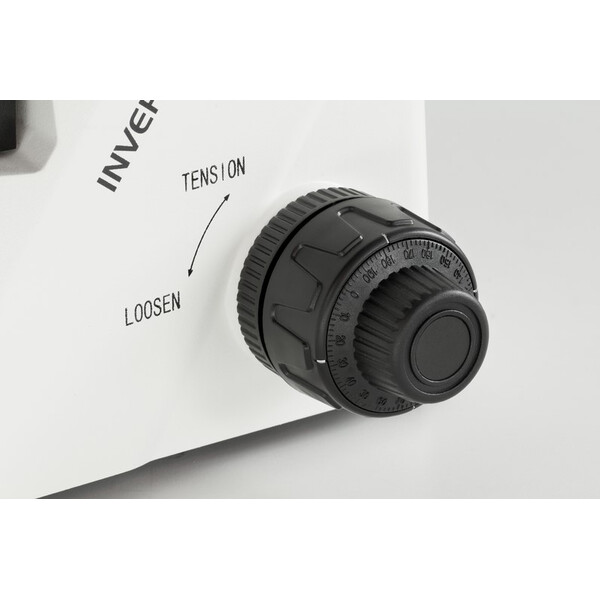 Kern Mikroskop odwrócony OCM 168, FL, PH, trino, stały Kondensor Abbego N.A. 0,3, 10x-40x, 5W LED, Al/Dl