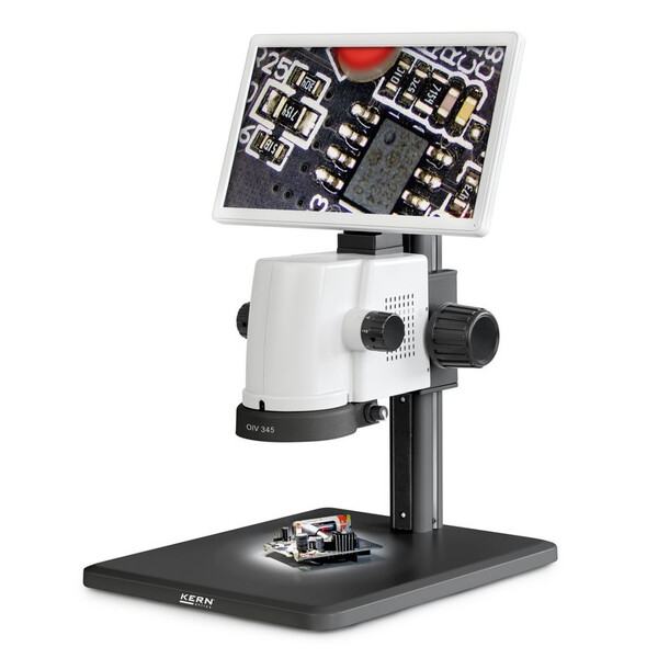 Kern Mikroskop OIV 345, Cyfrowy, 0.7x-4.5x, LED, aluminium, HDMI