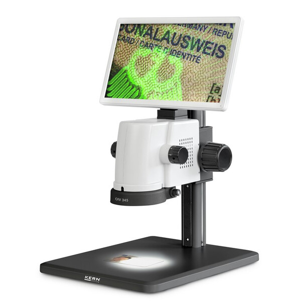 Kern Mikroskop OIV 345, Cyfrowy, 0.7x-4.5x, LED, aluminium, HDMI
