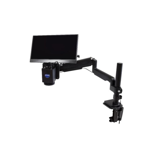 Optika Mikroskop IS-4K3, zoom 1x-18x, autofokus, 8 MP, 4K Ultra HD, statyw pantografowy, 15,6