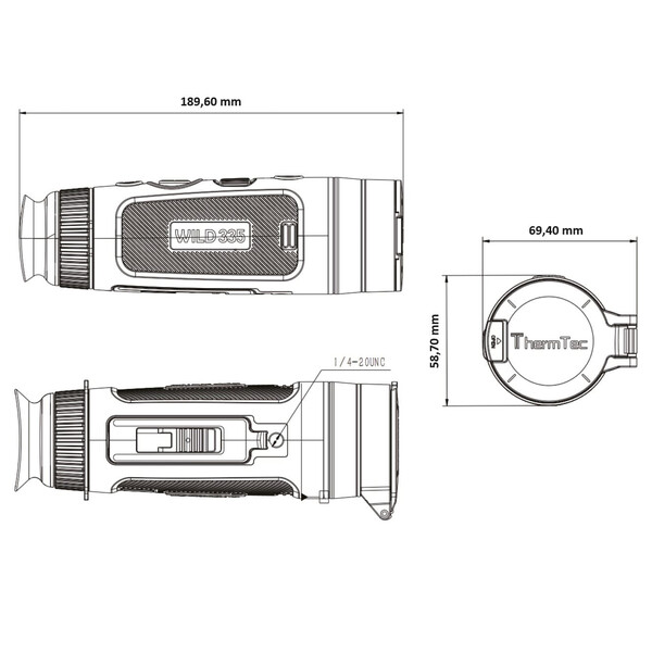 ThermTec Kamera termowizyjna Wild 335