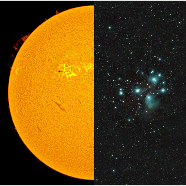 Lunt Solar Systems Teleskop do obserwacji słońca ST 100/714 LS100MT Ha B3400 Allround OTA