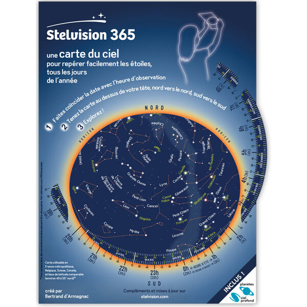 Stelvision Mapa gwiazd 365