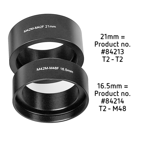 Omegon Adapter T2-M48 16,5 mm