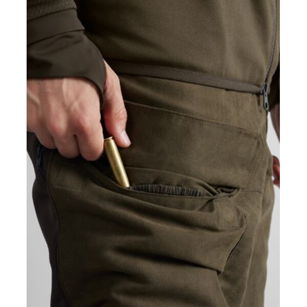 Härkila Skandynawskie spodnie , Willow green/Deep brown, rozmiar 50