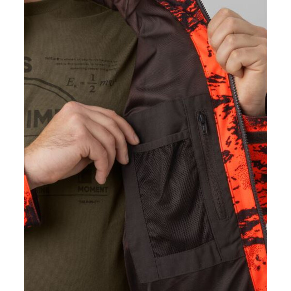 Härkila Kurtka Wildboar Pro camo HWS AXIS pomarańczowy Blaze, 50