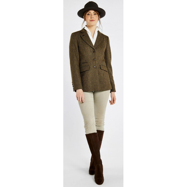 Dubarry of Ireland Marynarka tweedowa Darkhedge Heath rozmiar 40