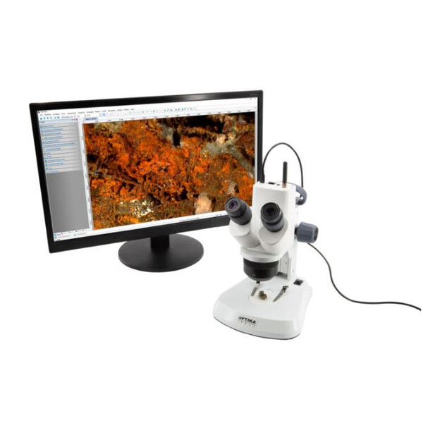 Optika Mikroskop , SFX DigitalDigital WI-FI, 10x 20x 40x, LED, światło padające i przechodzące