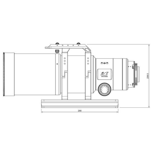 William Optics Refraktor apochromatyczny  AP 108/518 UltraCat WIFD