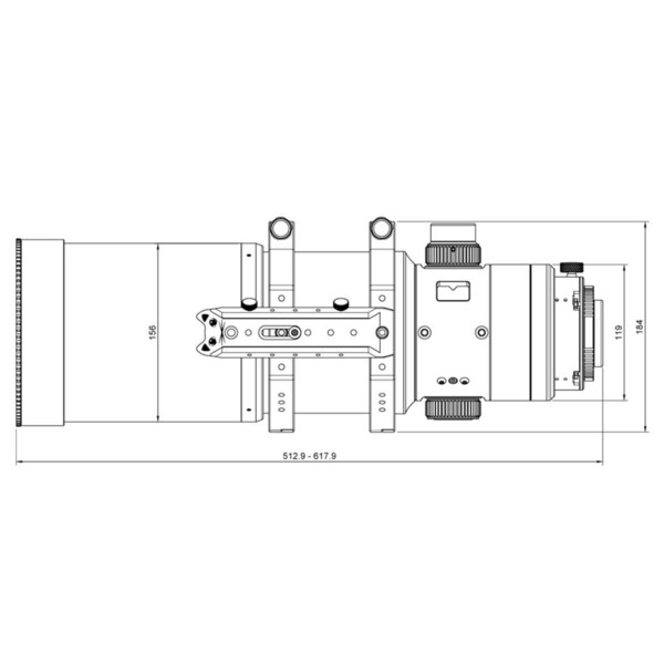 William Optics Refraktor apochromatyczny  AP 108/518 UltraCat WIFD
