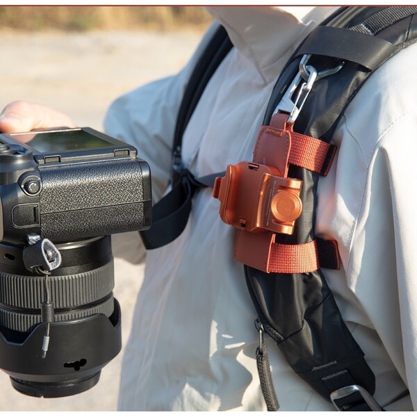 Summit-Creative Pasek Speedyclip w kolorze szampańskim