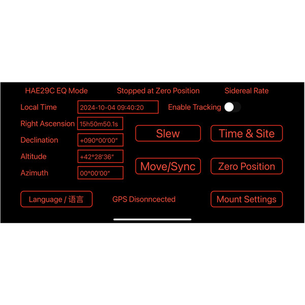 iOptron Montaż HAE29C-EC AZ/EQ dual SWG