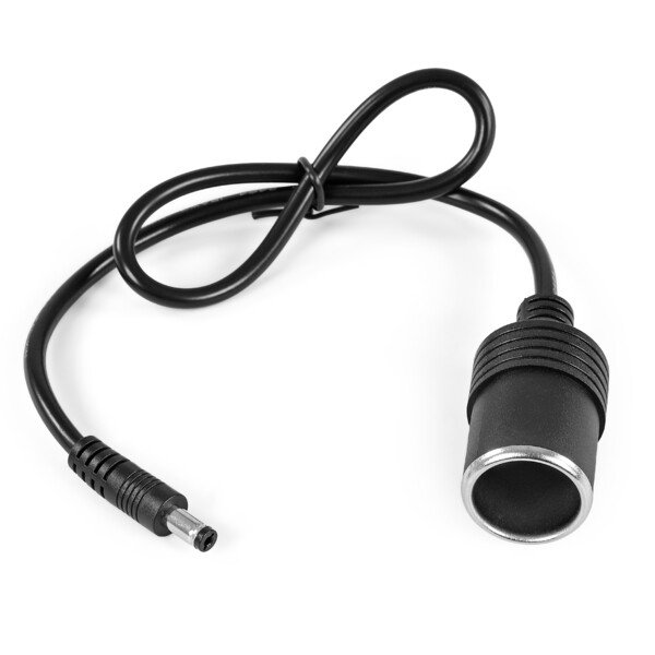 Omegon Kabel Connos DC 5,5–2,1 mm – gniazdo zapalniczki samochodowej
