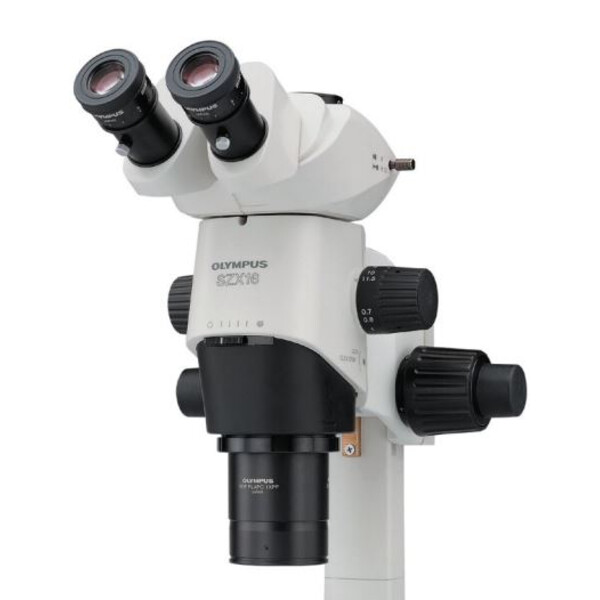 Evident Olympus Mikroskop stereoskopowy zoom SZX16, trino, 16,4:1, 7-115x, 60 mm, SZX2-ILLTQ LED