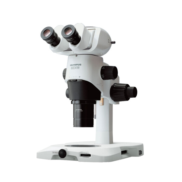 Evident Olympus Mikroskop stereoskopowy zoom SZX16, trino ergo (SZX2-LTTR), 16,4:1, 8,75-143,75x, 60 mm, SZX2-ILLTQ LED