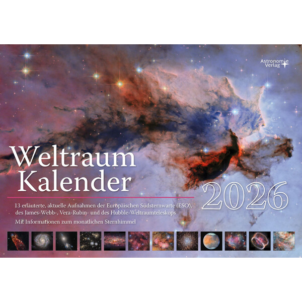 Astronomie-Verlag Kalendarze Weltraum-Kalender 2026