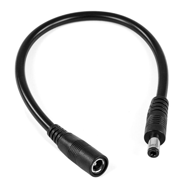 Omegon Kabel Adapter 5,5–2,1 (żeński, pin) – 5,5–2,5 (męski)