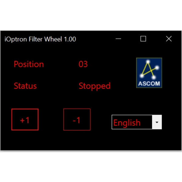 iOptron Koło filtrujące iEFW 5x 1,25"