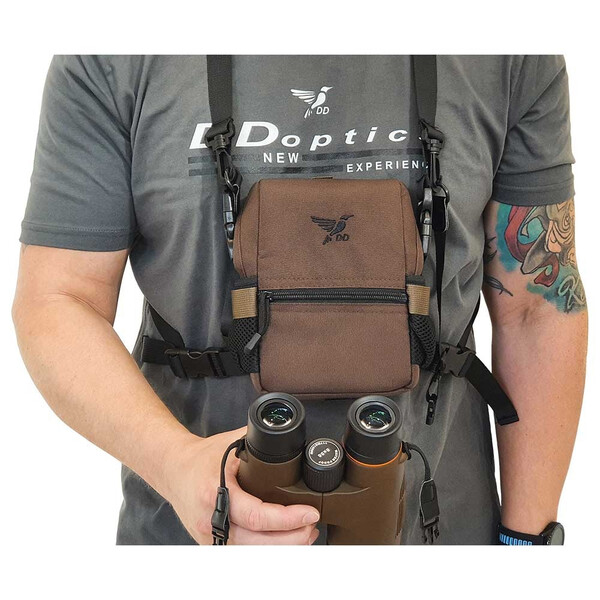 DDoptics Torba na lornetkę Harness, kolor brązowy
