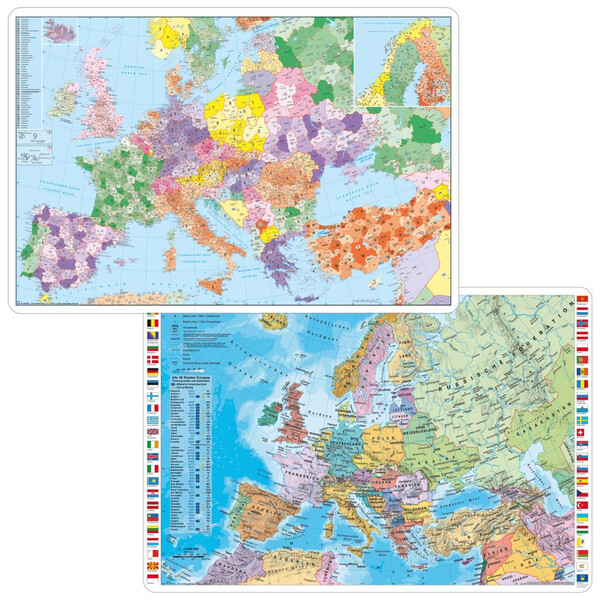 Stiefel Materiał piśmienny europa PLZ / fizyczna (59 cm x 42 cm)