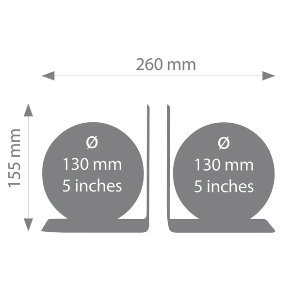 TROIKA Globus BookGlobe Earth 13 cm