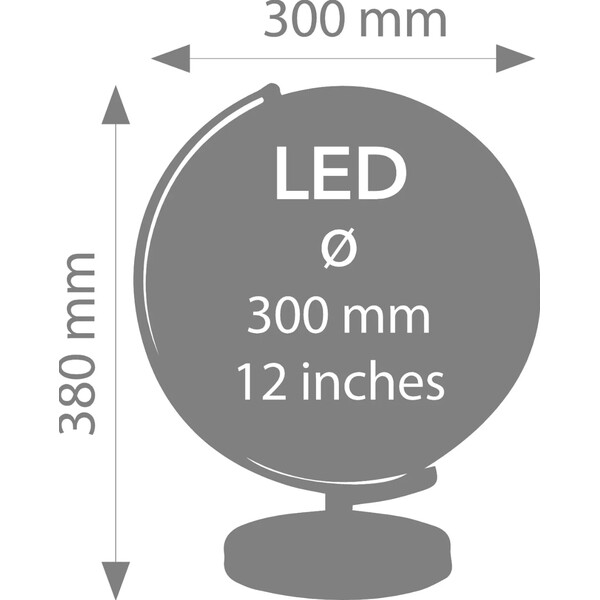 TROIKA Globus Stellar Light Touch 30 cm