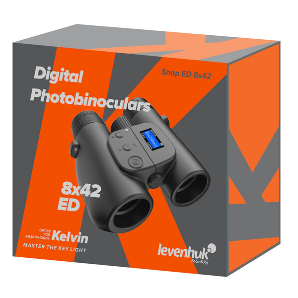 Levenhuk Lornetka Kelvin Snap ED 8x42 Wi-Fi