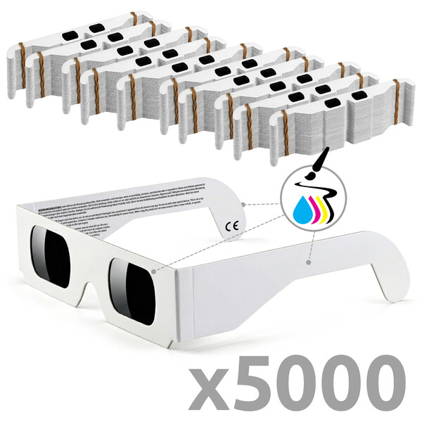 Omegon Okulary do obserwacji zaćmienia Słońca OEM Solar Safe 5 000 szt.