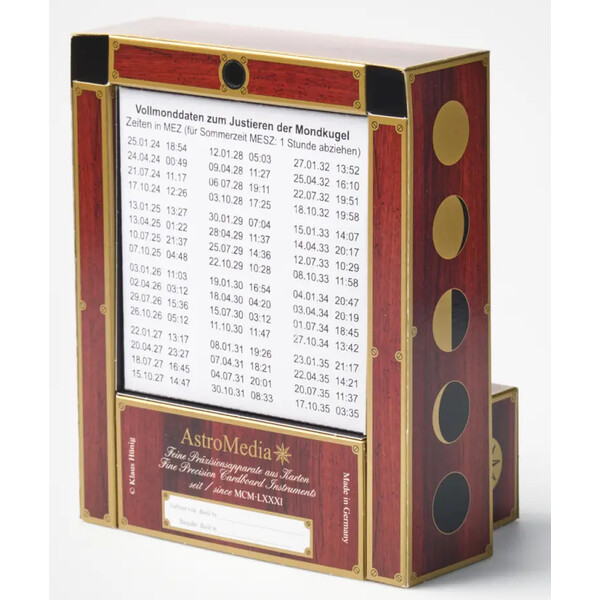 AstroMedia Zestaw Zegar księżycowy