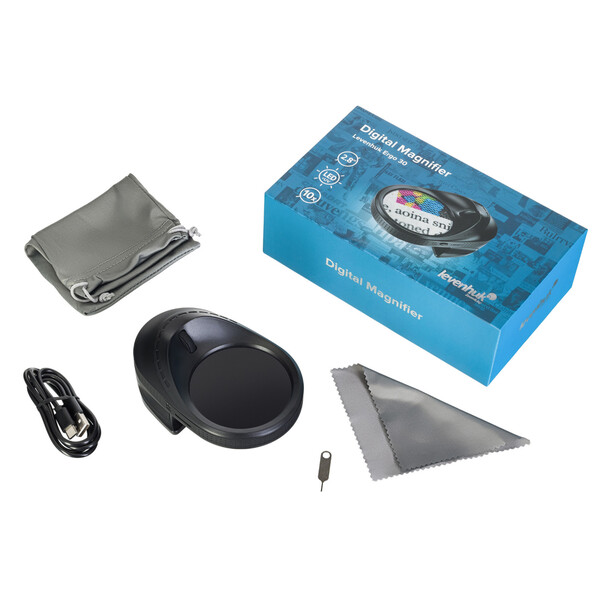 Levenhuk Lupa Ergo 30 Digital 5x, 6x, 8x, 10x LED