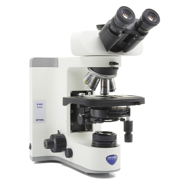 Optika Mikroskop B-810PH, trino, HF, PH, infinity, plan, 40–1000x, LED