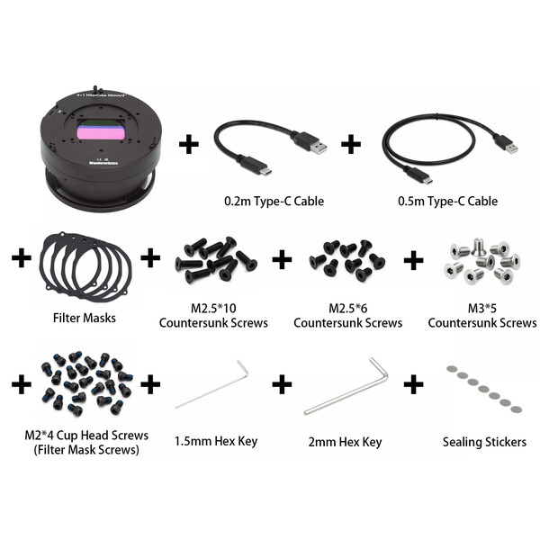 Wanderer Astro Koło filtrów Cube do Celestron RASA 1100 i 3600