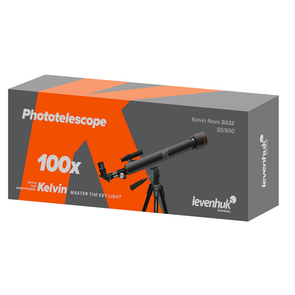 Levenhuk Teleskop AC 50/600 Kelvin Nova BASE