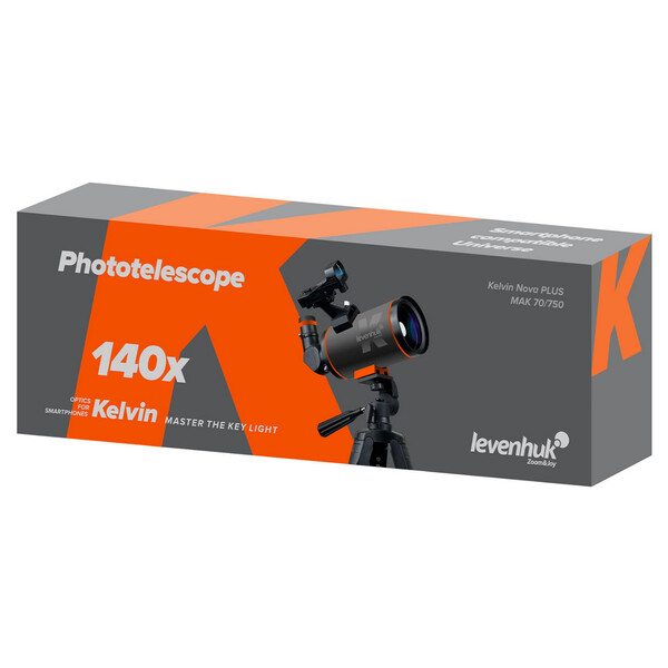 Levenhuk Teleskop Maksutova MC 70/750 Kelvin Nova PLUS
