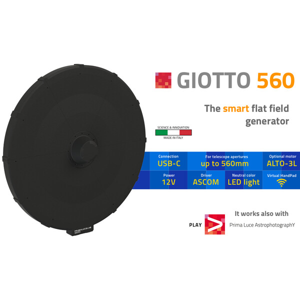 PrimaLuceLab Maska płskiego pola GIOTTO Flat Field Generator 560