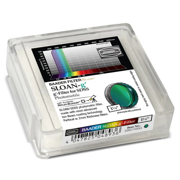 Baader Filtry SLOAN/SDSS g' Photometric 1,25"