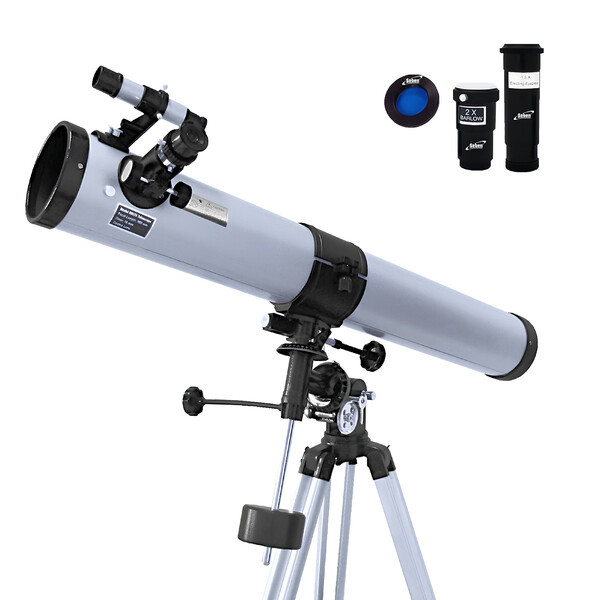 Seben Teleskop zwierciadłowy reflektor 76/900 EQ2 luneta astronomia