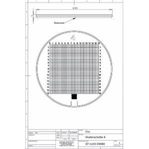 Schweizer Lupa Skala 4 do lup stojących Tech-Line