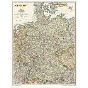 National Geographic Mapa Niemcy