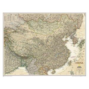 National Geographic Mapa antyczny Chiny