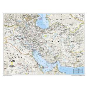 National Geographic Mapa Iran