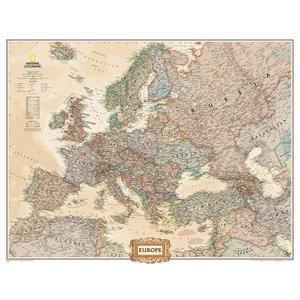 National Geographic Mapa antyczny Europa, 3-częściowa
