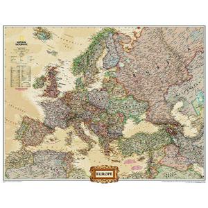 National Geographic Mapa kontynentalna Europa (76 x 61 cm)