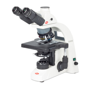 Motic Mikroskop BA310E, Halogen, 40x -1000x, nieskończoność, trino