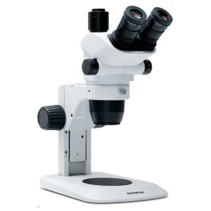 Evident Olympus Mikroskop stereoskopowy zoom SZ61, do elastycznego wysięgnika, trino